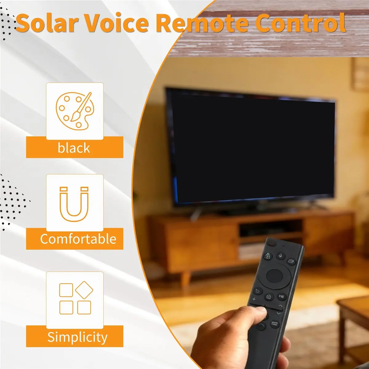 Active Phase Replace BN59-01385A Solar Voice Remote Control for Samsung Smart TV 2020-2023 Neo QLED 4K 8K Ultra HD TVs