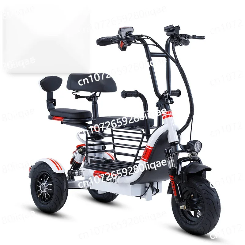 Adult brushless motor electric tricycle elderly city travel mini