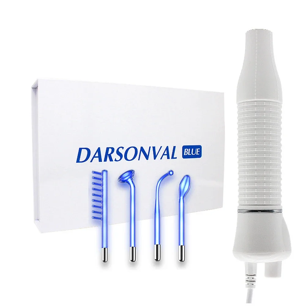 

High Frequency Facial Instrument - Portable High Frequency Machine with 4 Fusion Neon + Argon Sticks