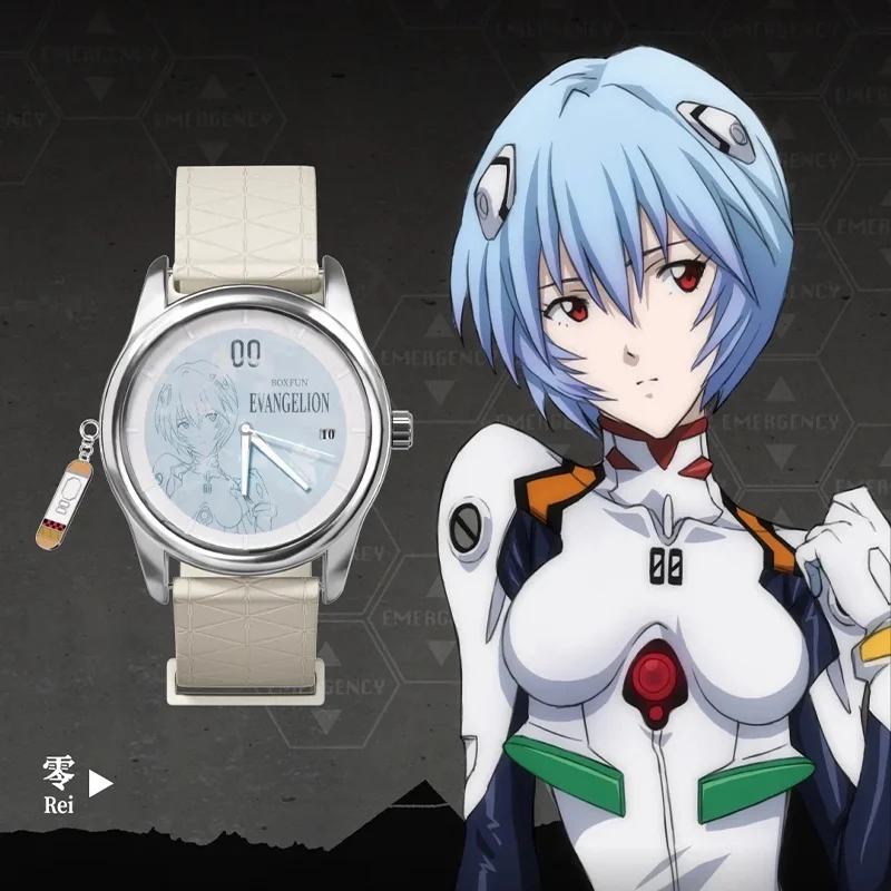 その他 SONYFES Watch EVANGELION MODEL Silver Evangelion EVA Watch Blind Box Anime Merchandise Character Themed