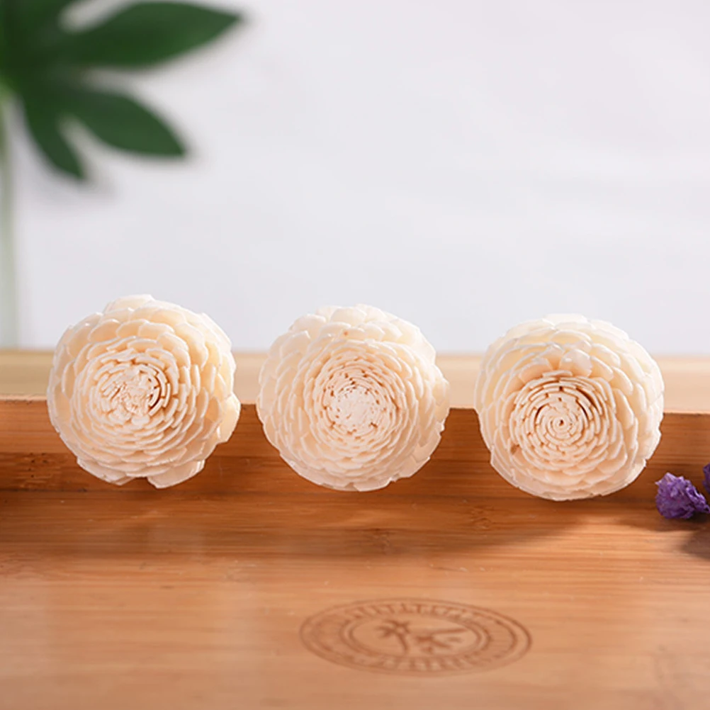 

3pcs Rattan Sticks Aromatherapy Dried Flowers Home Decor Lavender Black Handmade Water Solvent Proof Large Capacity Stable