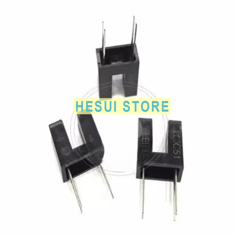 

10PCS 125C51 cross-radiation photoelectric switch for material level control, stroke control, fixed-length shear crack
