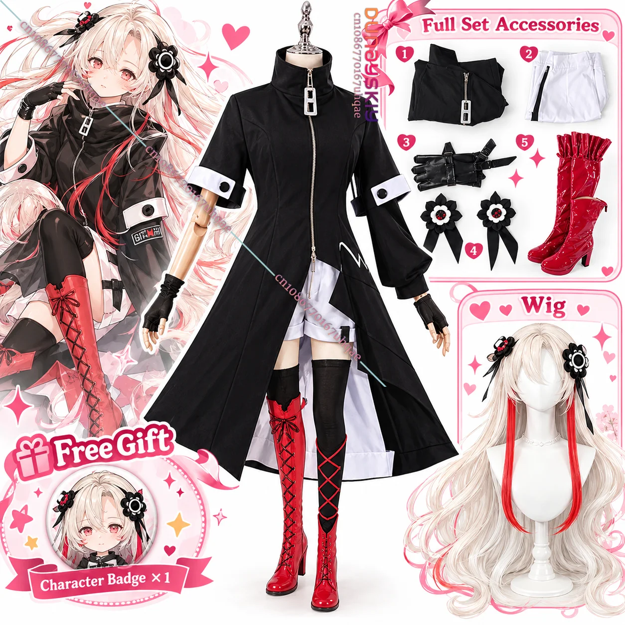Kamitsubaki Kamitsubaki Isekai Jōcho Cosplay Costume Isekai Emotion Cyber Dark Techwear Virtual Singer Fancy Dress Vtuber HalloweenStage Set - Aliexpress Deal