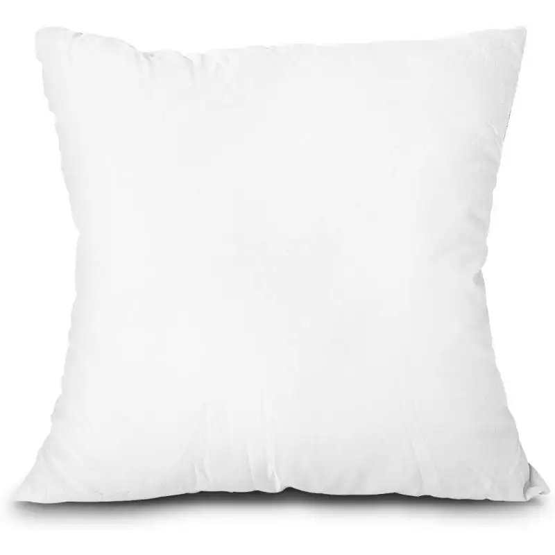 

Throw Pillow Insert, Lightweight Soft Polyester Down Alternative Decorative Pillow, Sham Stuffer, Machine Washable. White, 18x18