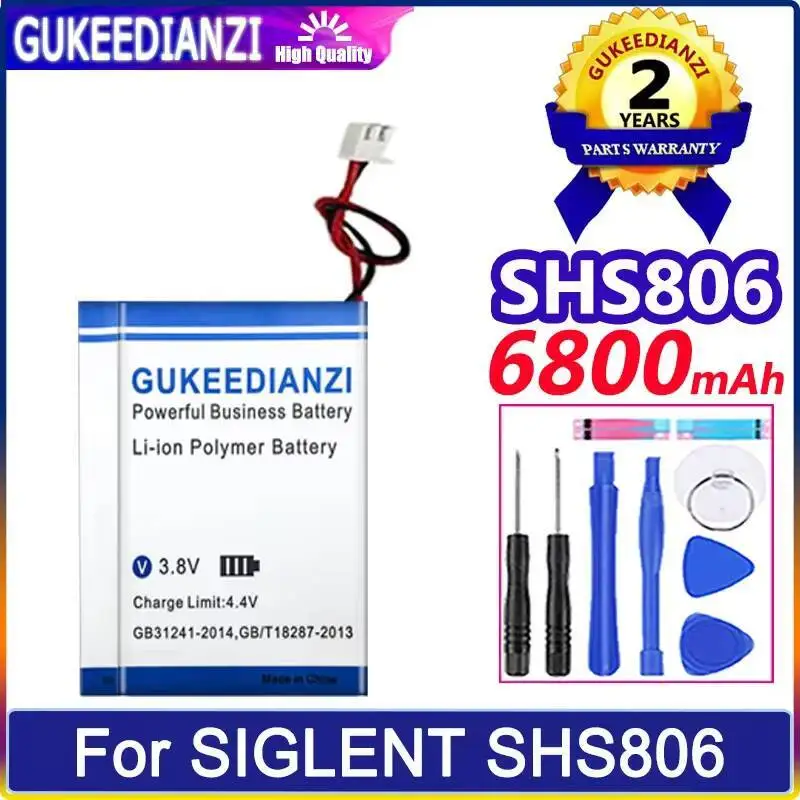 

Высокая совместимость, надежная мощность 6800 мАч для аккумулятора осциллографа Siglent SHS806