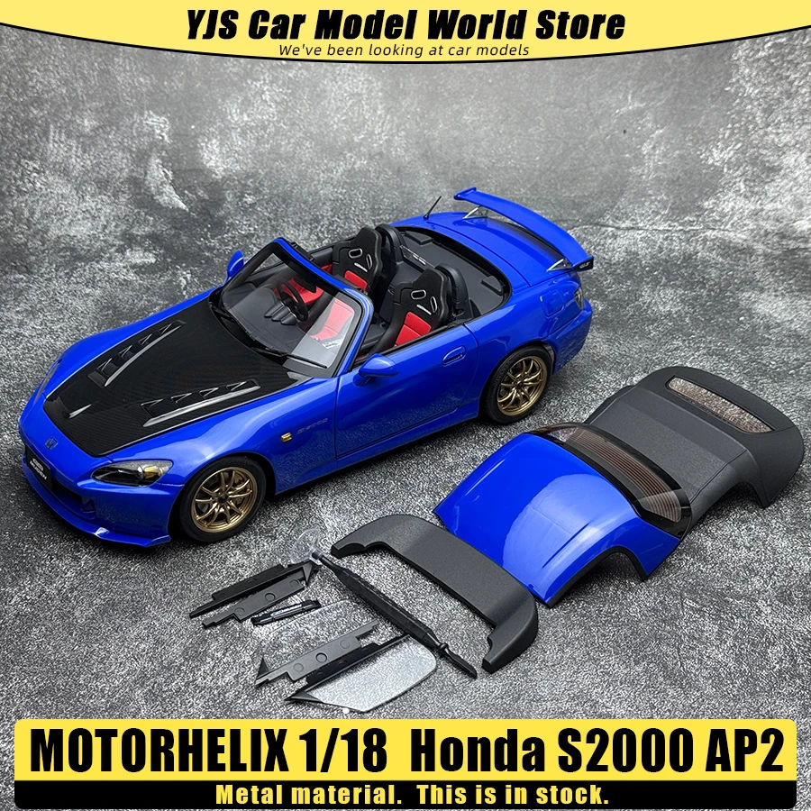 

Коллекционная модель автомобиля Honda S2000 (AP2) MUGEN в масштабе 1/18 из сплава металла от MOTORHELIX