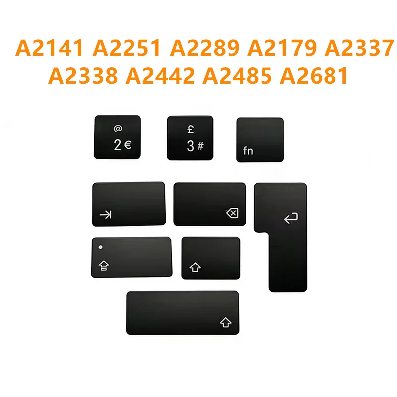 

keycap Applicable For Capslock Shift Delete Fn Return Tab keycap UK Layout A2141 A2251 A2289 A2179 A2337 A2338 A2442 A2485 A2681