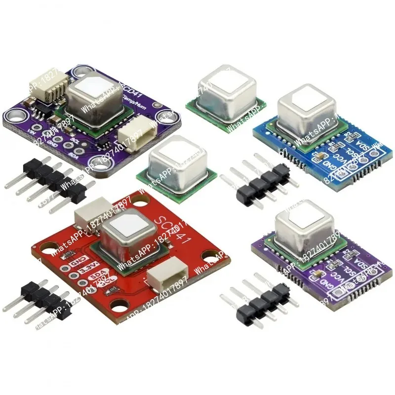 SCD40 SCD41 Gas sensor module detects CO2 carbon dioxide temperature and humidity in one sensor I2C communication
