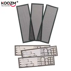 3Pcs 17*5cm PVC Dust Filter Universal DIY Shield Back Plate For Computer Chassis I/O