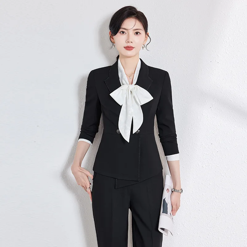 High-Grade Suit Suit Skirt Women's Workplace Wear Match Manager Work Clothes Business Clothing Spring and Autumn Elegant Busines