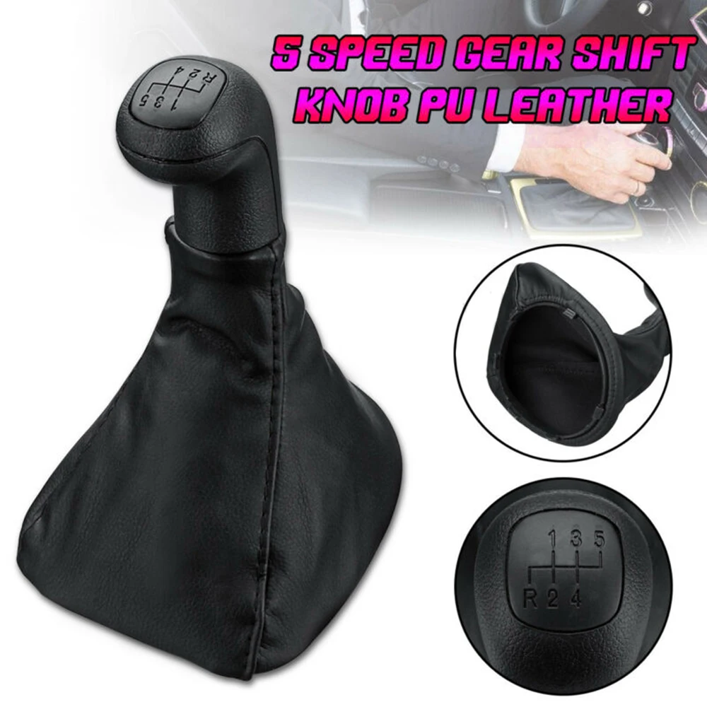 1*5-speed Car Manual Gear Shift Knob Gaiter 235mm Gear Shift Collars For Mercedes-Benz For VITO W638 0002670010