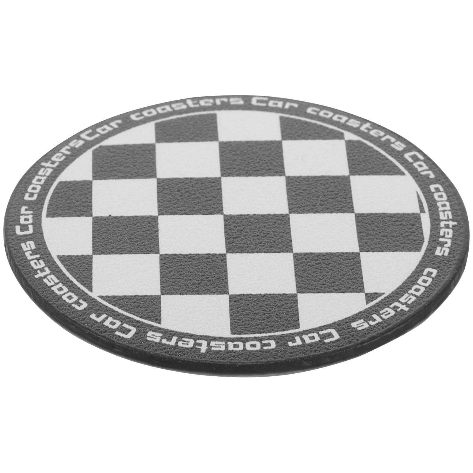 

Round Car Coaster Non-Slip Cup Mat for Auto Interior Easy to Clean and Portable Car Drink Coaster