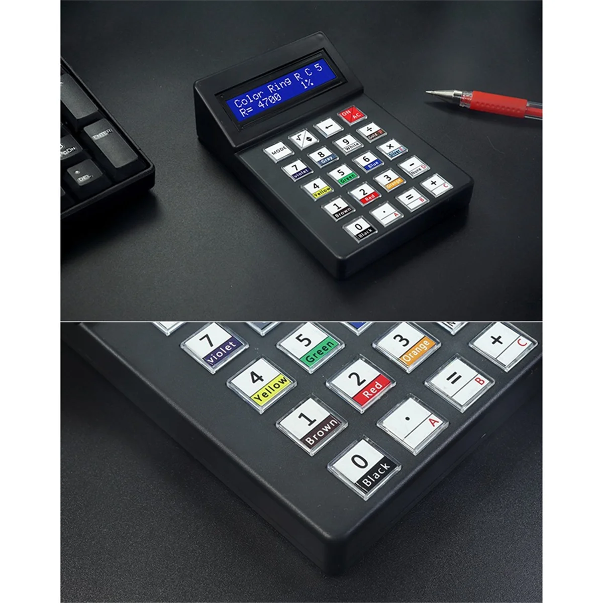 LCD1062 Display Screen Calculator DIY Electronic Kit 51 Microcontroller Training Experiment Production Kit Assembly