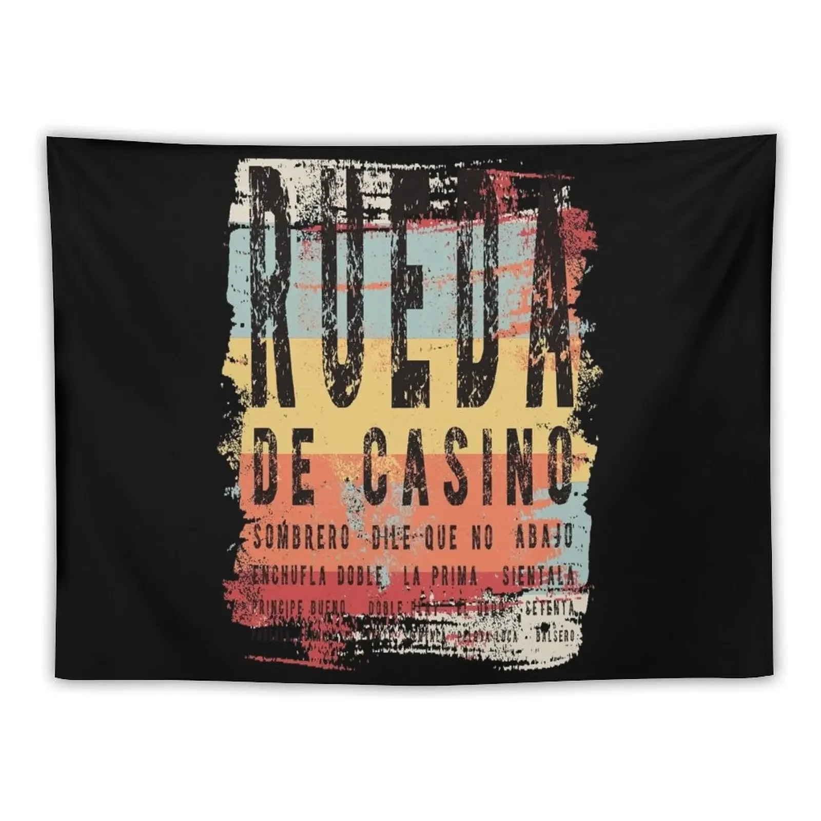 

Rueda de Casino Cuban dance-dancing gift Tapestry Hanging Wall Home Decorations Tapestry