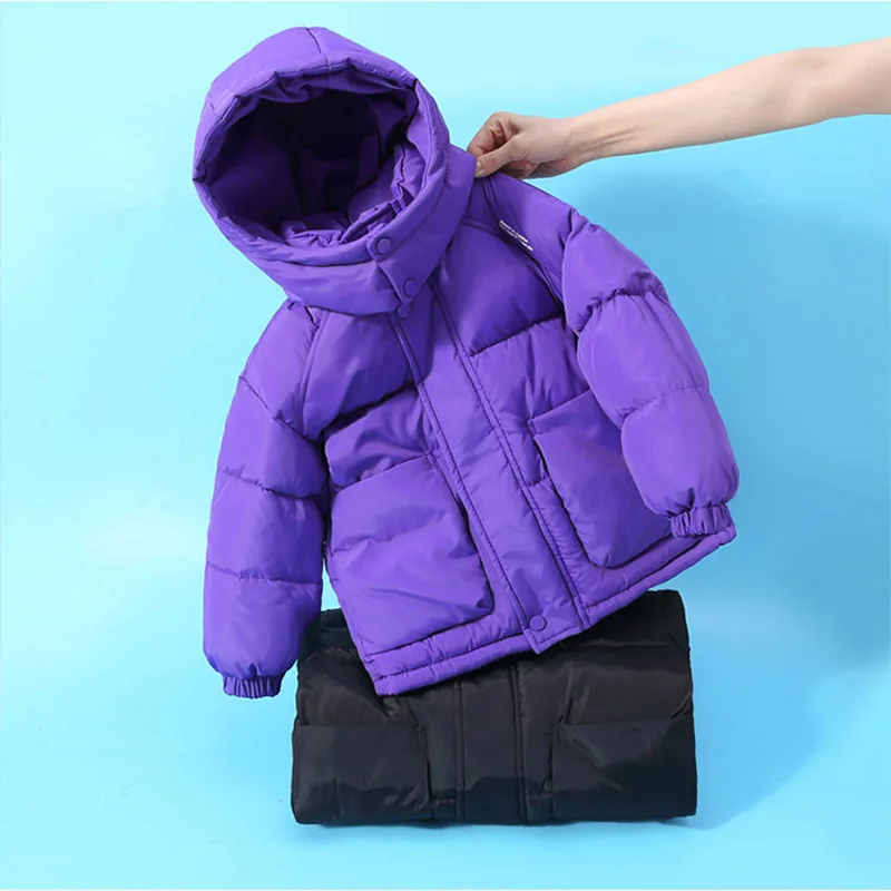 Children\'s cotton-padded jacket baby winter thick warm coat autumn and winter new boy fashion hooded jacket cotton-padded jacket