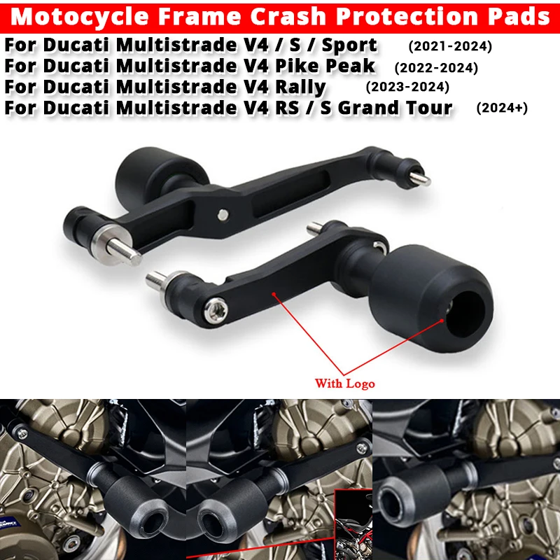 

Рама для мотоцикла Ducati Multistrade V4 V4S V4 Sport V4 pike Peak V4 Rally V4 RS V4 S Grand Tour 2021-2024, защита для мотоцикла