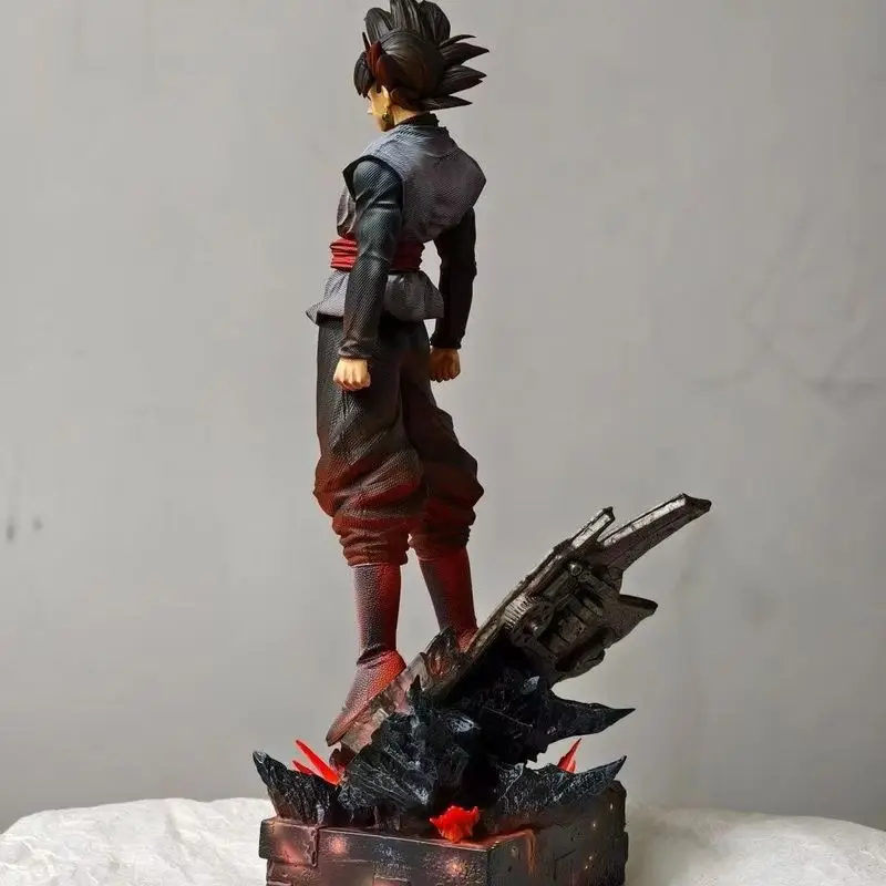 Hot In-Stock Jt Statue 37cm Dragon Ball Z Black Goku Figure Zamasu Jt Super Saiyan Action Figure Collection Model Toys Gift view 6
