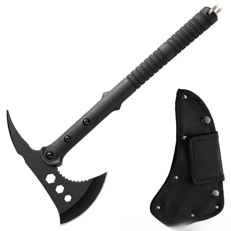 

New Multi-functional Tactical Fire-fighting Hand Axe Is A Convenient Outdoor Household Tool for Splitting Firewood and Cutting