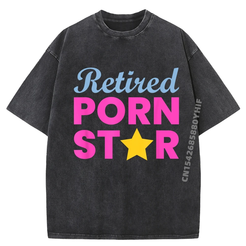 

Порнозвезда на пенсии, забавный озорной юмор для взрослых, простые футболки на пенсию, оптовая продажа, мужская футболка для отдыха, стираная одежда