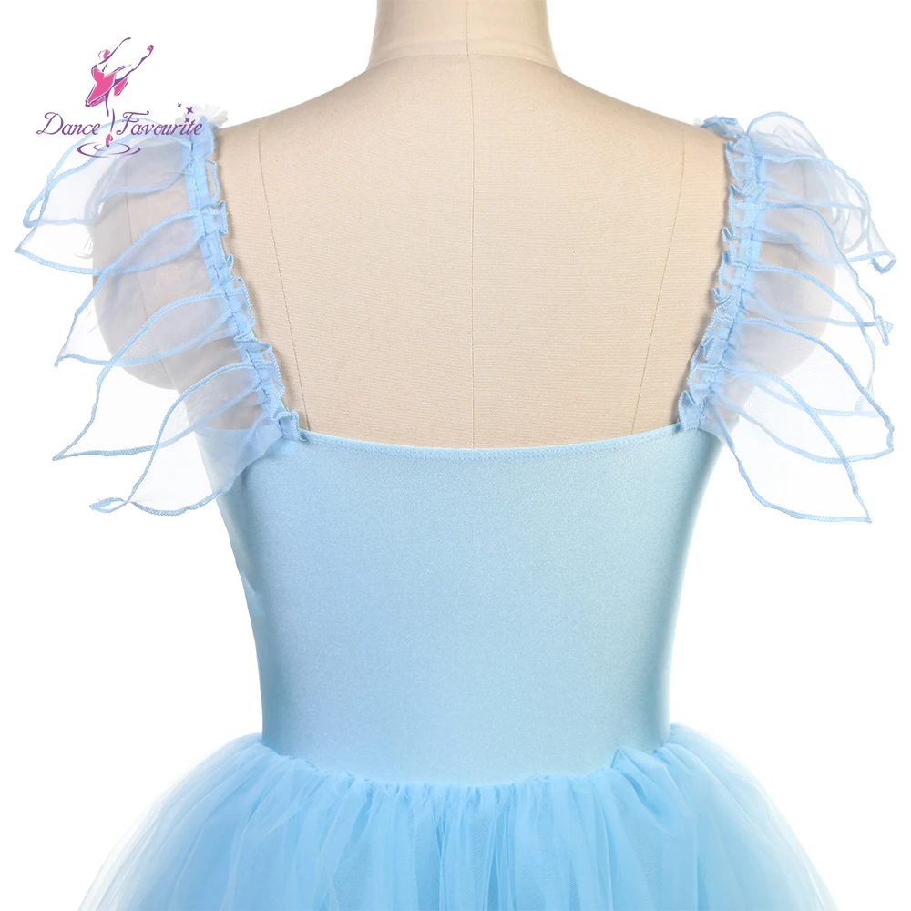 Dança favorita ballet tutus 24025 novos trajes de balé azul pálido grupo romântico ballet tutus palco desempenho tutu