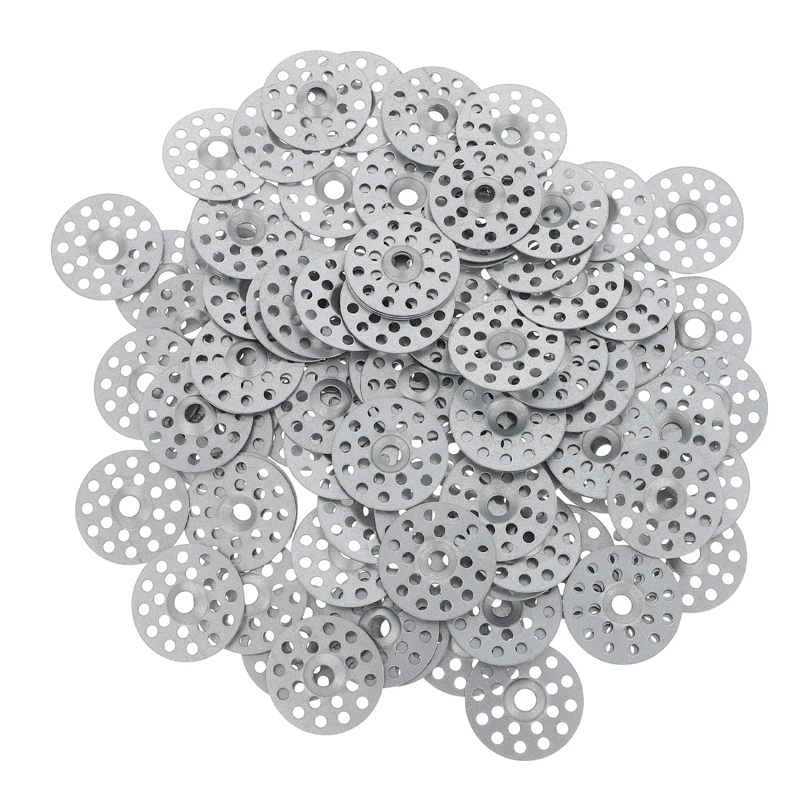 100Pcs Stainless Steel Flat Insulation Washer Thickened Load Distribution Ceiling Wall Fixing Mounting Repair Hardware Fasteners