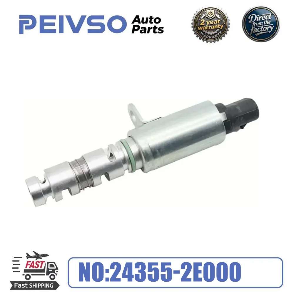 24355-2E000 New Variable Valve Timing VVT Solenoid For Valve 2011 Hyundai Elantra 1.8L 2012 Kia Soul 2.0L 2013 Oil Flow Control