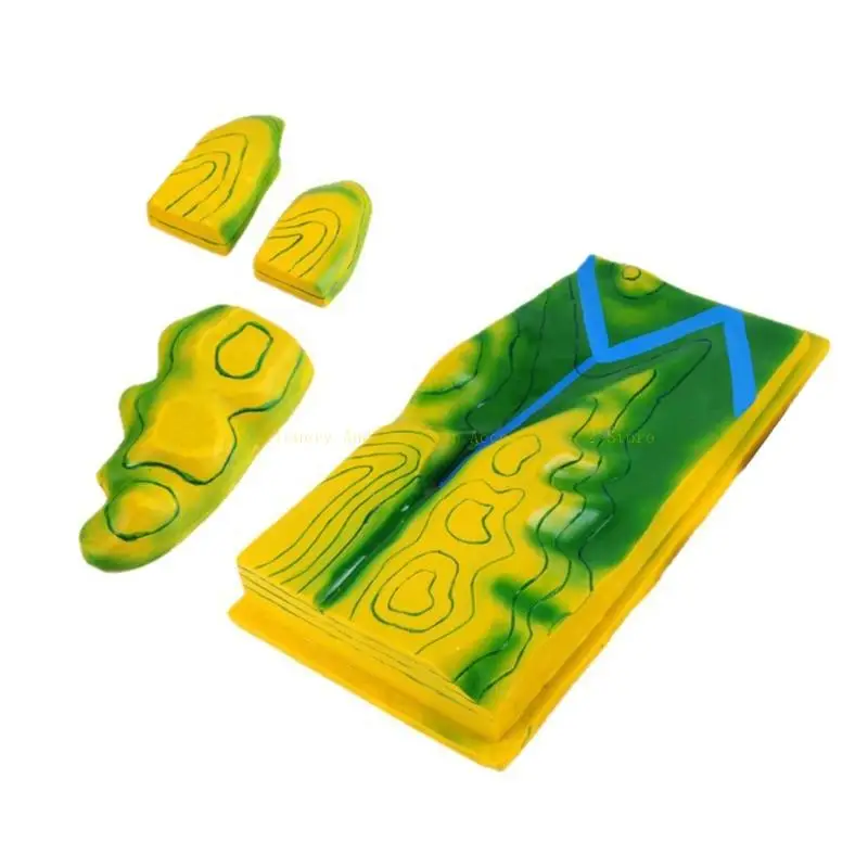 Mô hình giảng dạy bản đồ isohypse từ tính lớn