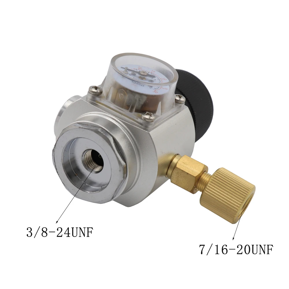 Hombrew Beer Mini Co2 Regulator 0-30psi 3/8\