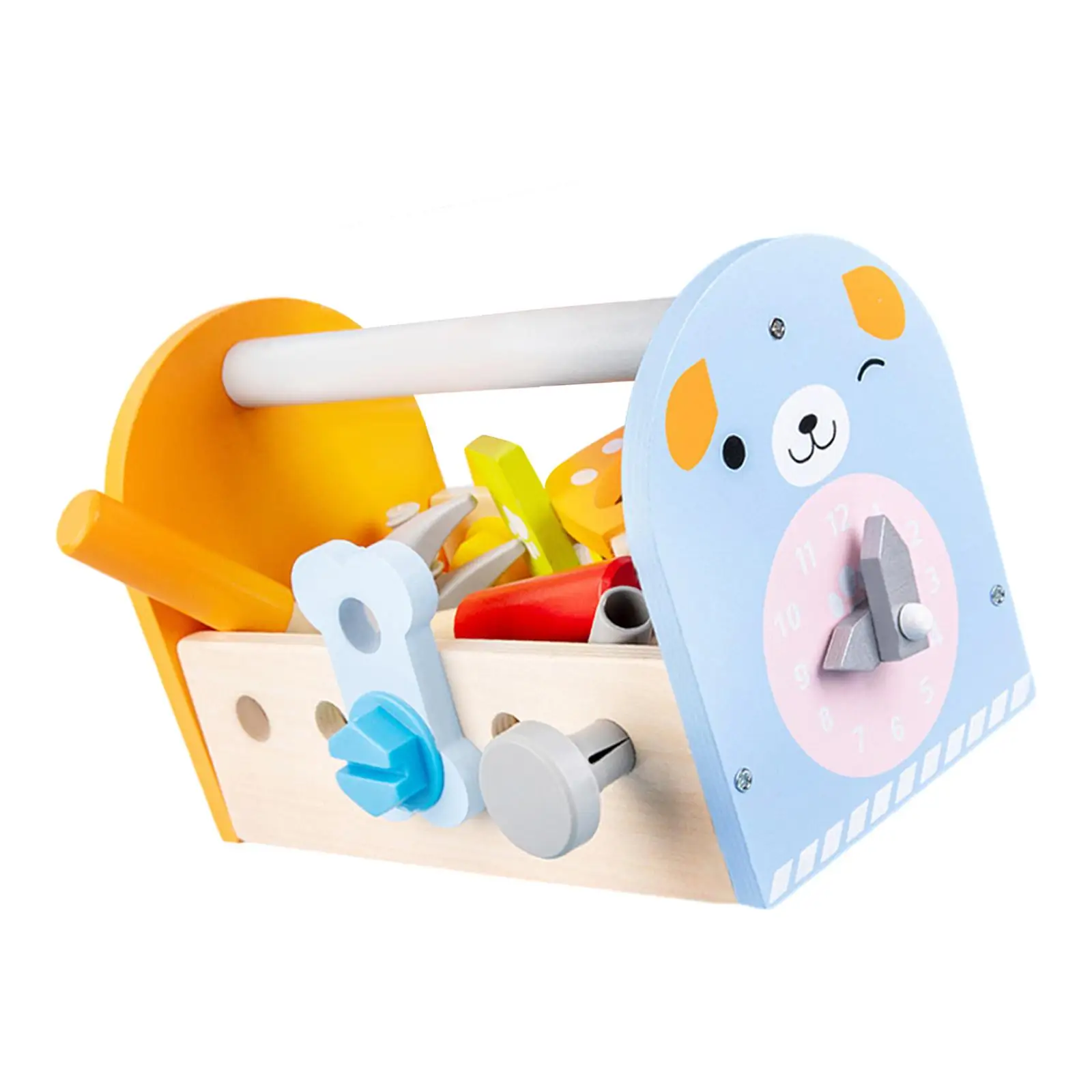 

Kids Tool Set Bench Engineer Thinking Construction Toys Creativity Interactive Games Wooden Tool Bench for Kindergarten