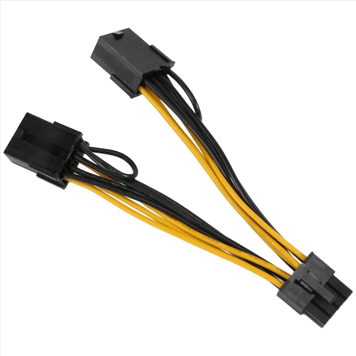 HDL 8Pin to Dual 8Pin(6+2) Power Cable GPU Power Cable for Tesla K80 M40 M60 P40 P100