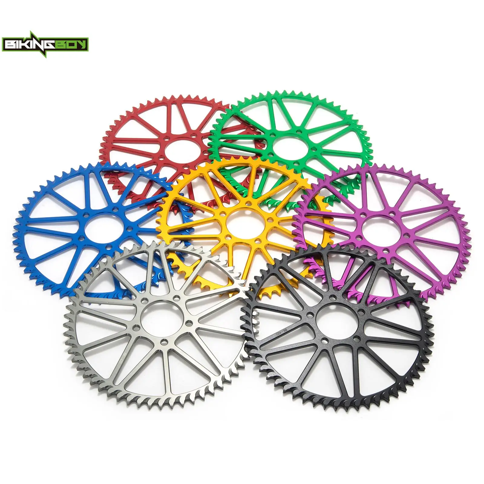 420er Kette 52T 58T 64T Kettenrad für Sur-Ron Light Bee X Surron LBX für Talaria Sting für Segway X160 X260 X 160 260 Legierung – Detail 6