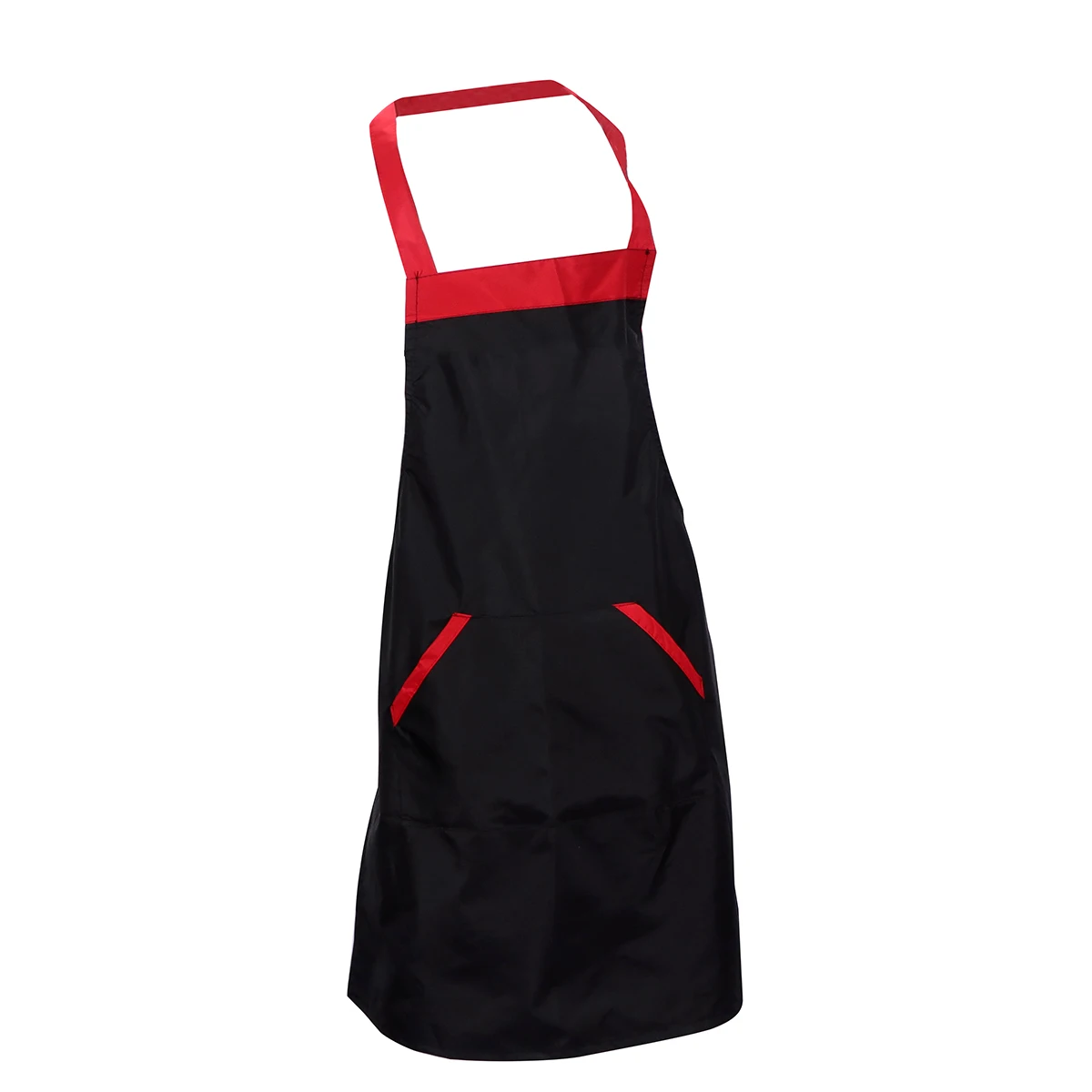 

Waterproof Kitchen Apron Lightweight Oilproof Cooking Unisex Professional Apron Color Block Design Easy Clean