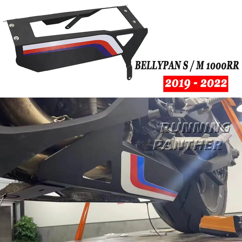 

New For BMW M1000RR S1000RR Belly Pan Engine Spoiler Lower Fairing Body Frame Panel Protector Bellypan S / M 1000RR 2019 - 2022