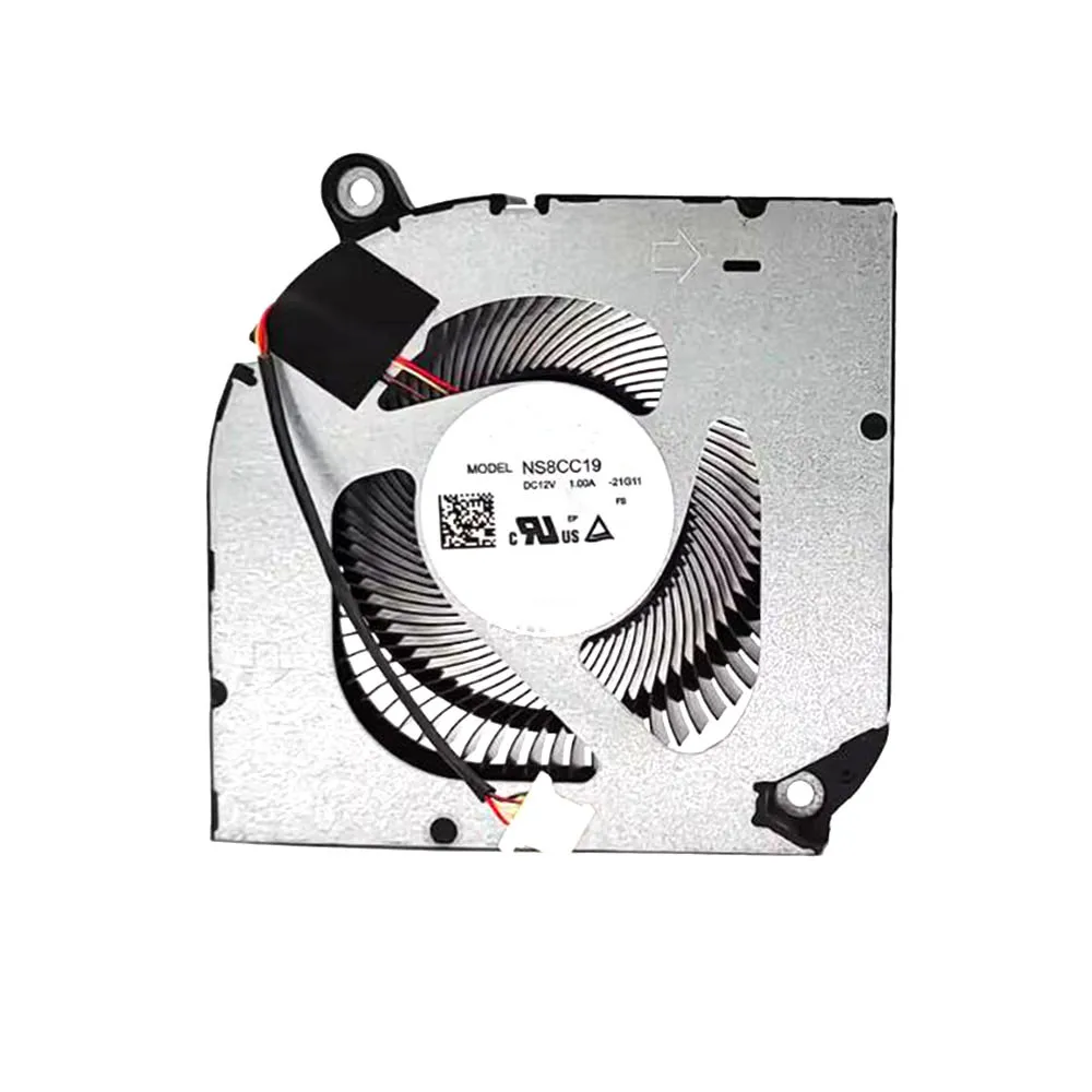 Laptop CPU GPU FAN For NS8CC19-21G12 NS8CC19-21G11 DC 12V 1A N22C1 DC12V 1.00A 4PIN New