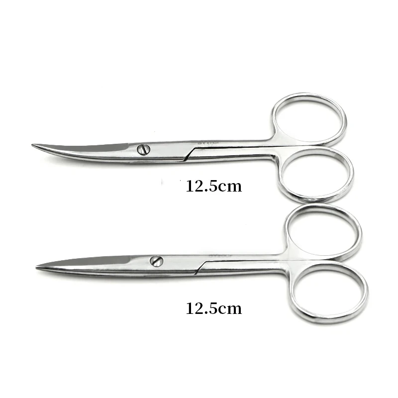 Non-Damaging Hemostatic Clip Pug Tweezers Spring Adjustable Microscopic Hemostatic Clip Arteriovenous Clamp