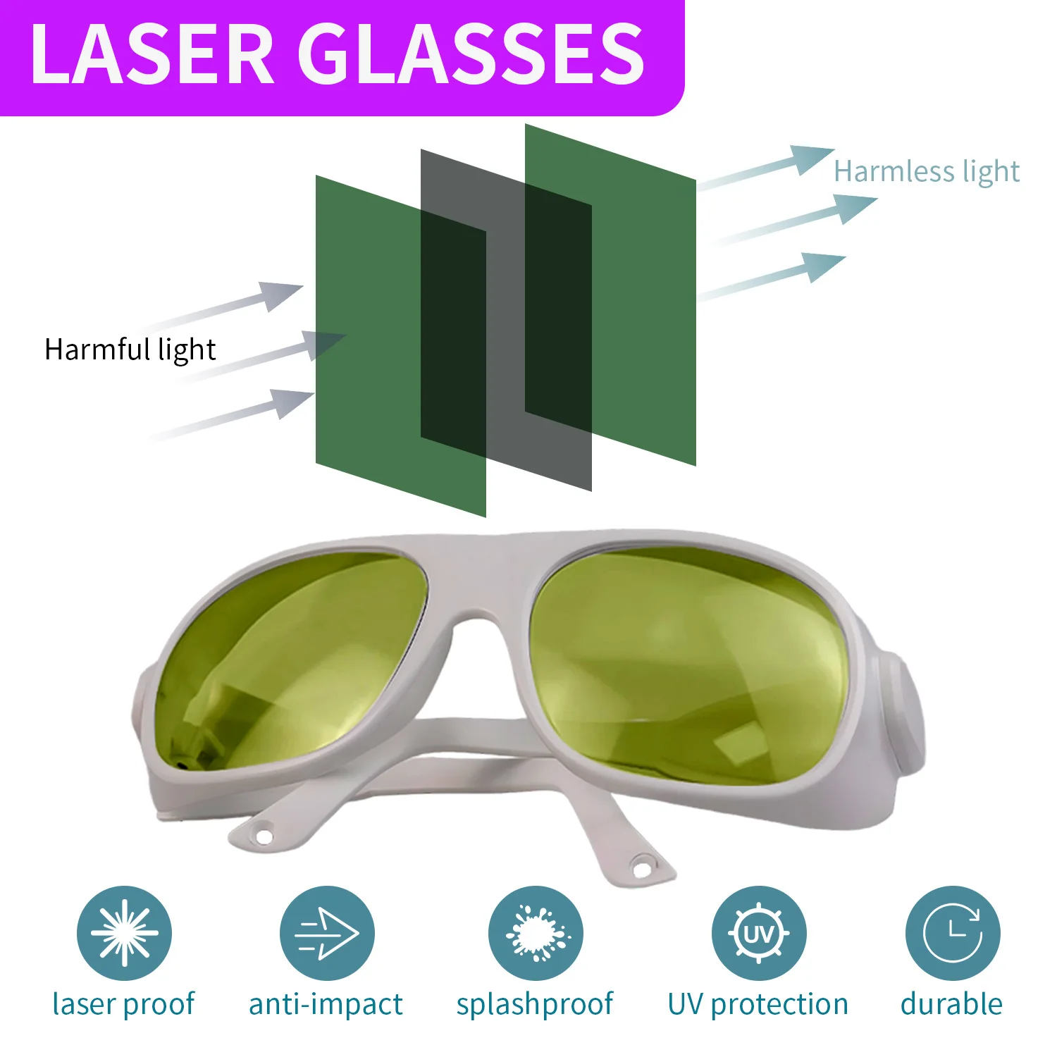 laser goggles laser safeti glasses for laser blue laser glasses laser safety laser lenses protect laser Laser Marking Operation