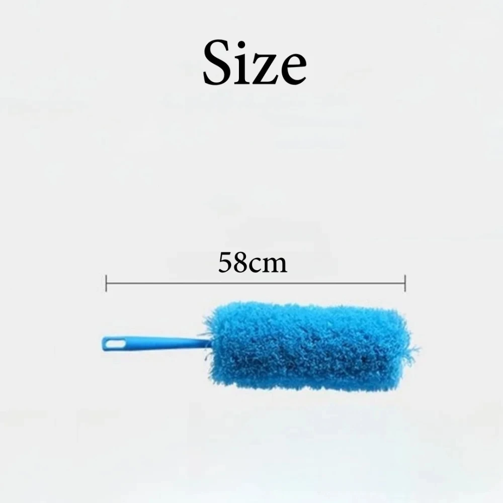 Soft Microfiber Dusting Duster Bendable Chenille Duster Portable Hangable Cleaner Brush Anti-Static Flexibl Duster Cleaning Tool