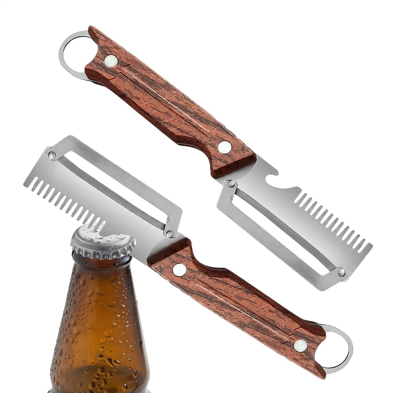 New Wooden Multi Functional Vegetable Peeler With Ergonomic Handle For Peeling And Slicing Fruits And Vegetables Durable Smooth