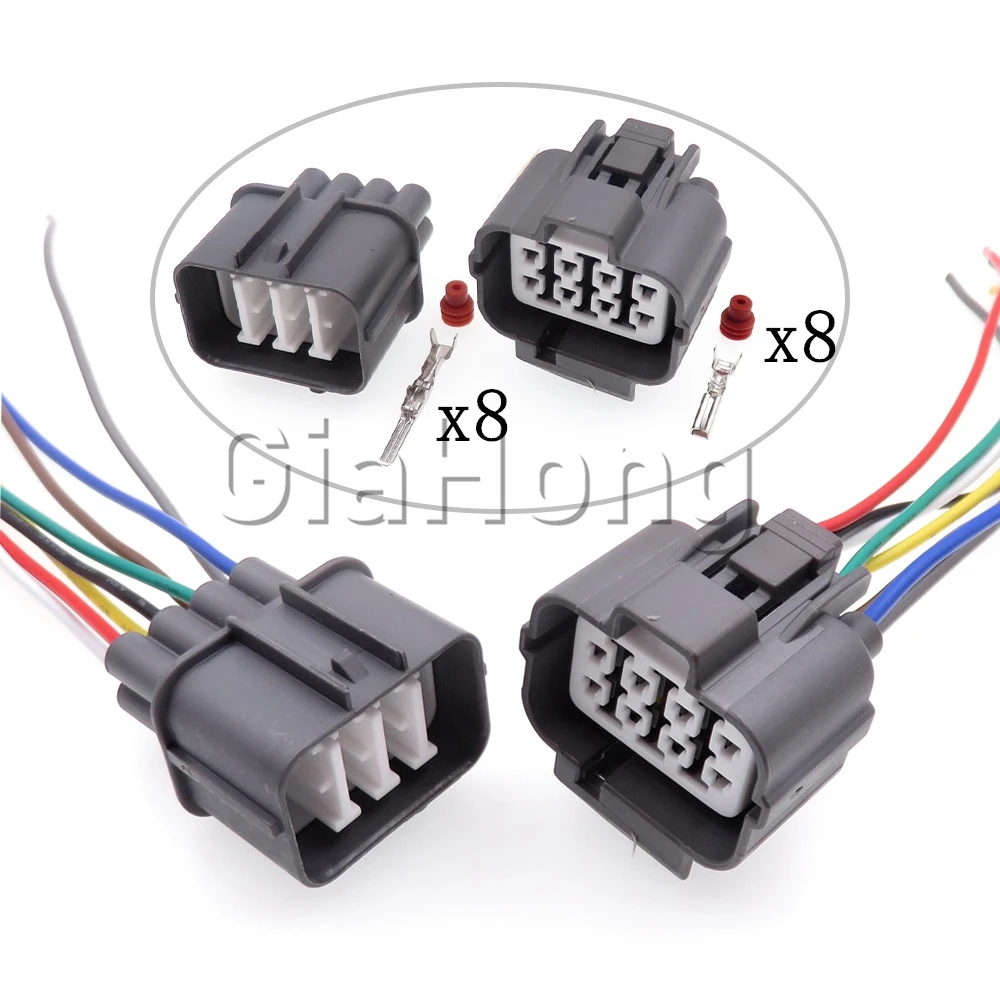 1 Set 8 Ways Car Starter Cable Socket For Honda Toyota A/F Ratio Sensor/Ignition Module Transmission 6189-0134 6181-0075