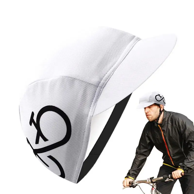 

Велосипедные кепки для мужчин, мужская тренировочная шапка, быстросохнущая женская шапка для бега, модные велосипедные шлемы, подкладка, впитывающая пот, езда на велосипеде