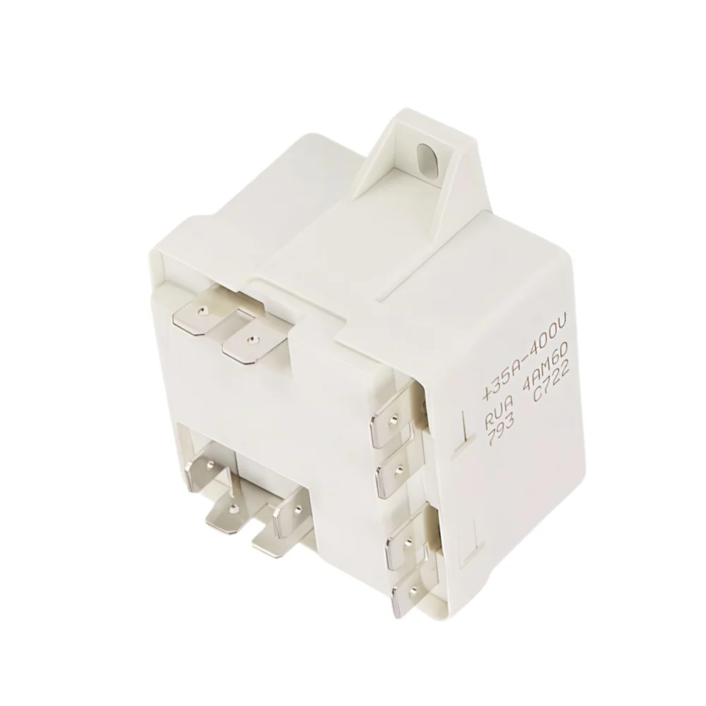1PC RVA4AM6D Potential Starting Relay 35A 400V AC For LEER Commercials For Freezers For Refrigerator HVAC Cooling System Part