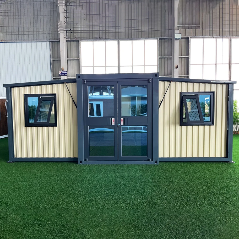 Customized New Easy Install Tiny House Light Steel Casas Prefabricadas 20ft Expandable Container House