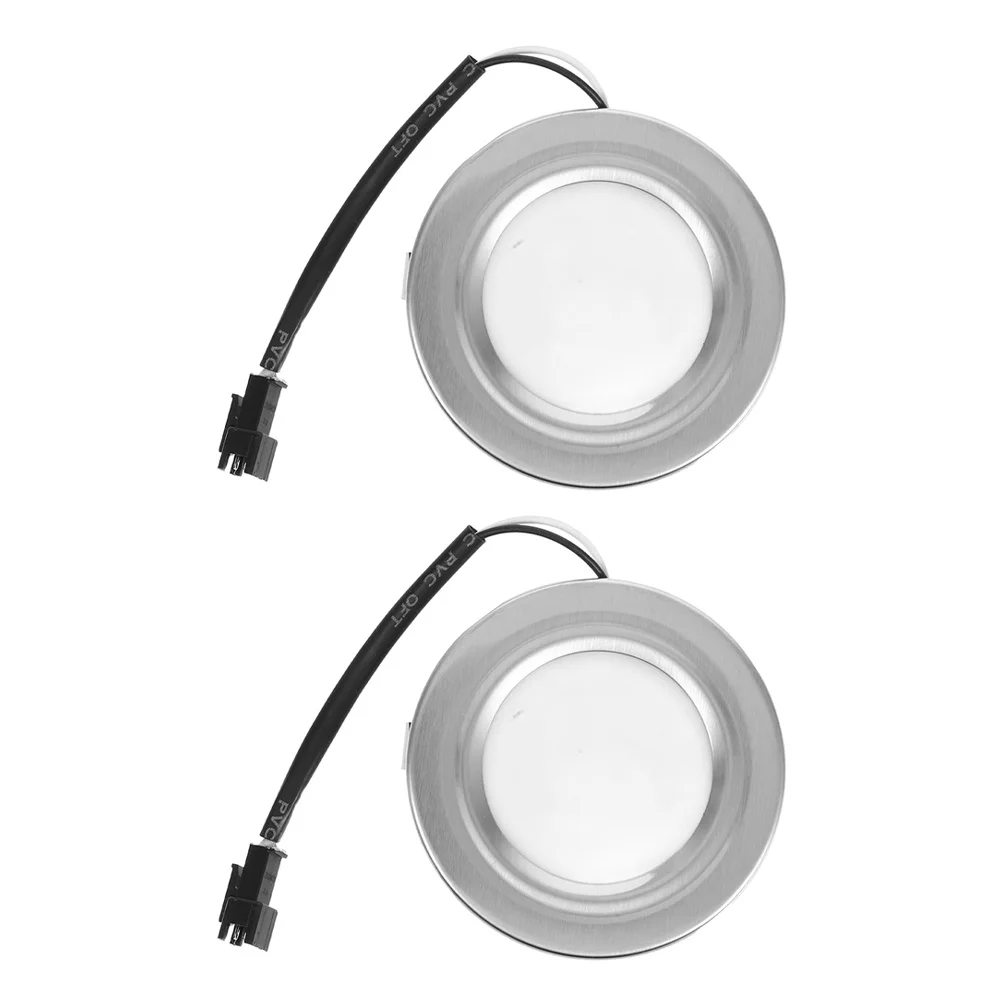 

2pcs Led Range Hood Lights 12V Oil Resistant Bright Illumination For Kitchen Stove Under Cabinet Recessed Lighting Replacement
