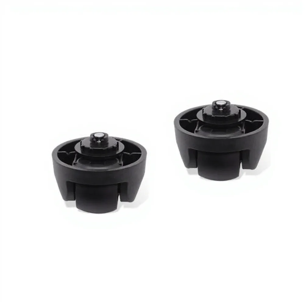 Front Caster Assembly Sweeper Replacement Part For Daily Floor Cleaning High-strength Plastic Built-in Bearings