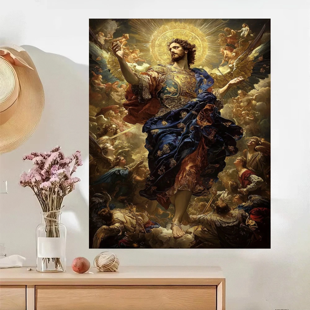 Jigsaw Puzzles Classic Archangel Religious Heaven Wall Decor 500/1000/1200/2000 PCS Home Decor for Living Room Bedroom Gift