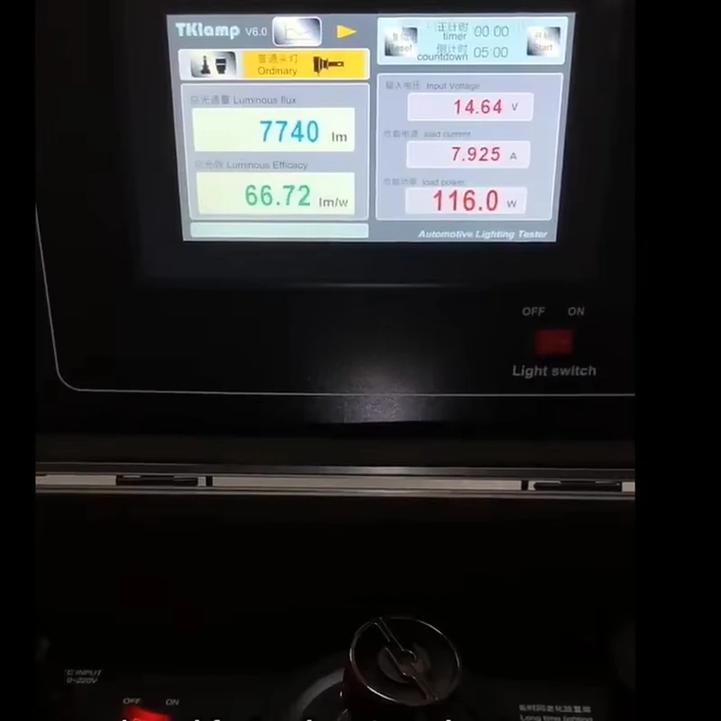 IDEAL new DC12V automotive LED tester AC110V-220V LCD screen automotive light bulb power supply test box IP68 high quality