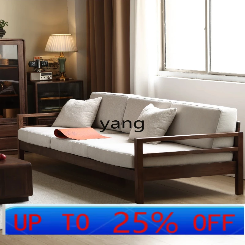 

Мебель для гостиной из массива дерева, современный простой дизайн, для небольших квартир, диван, двойное назначение (зима/лето)