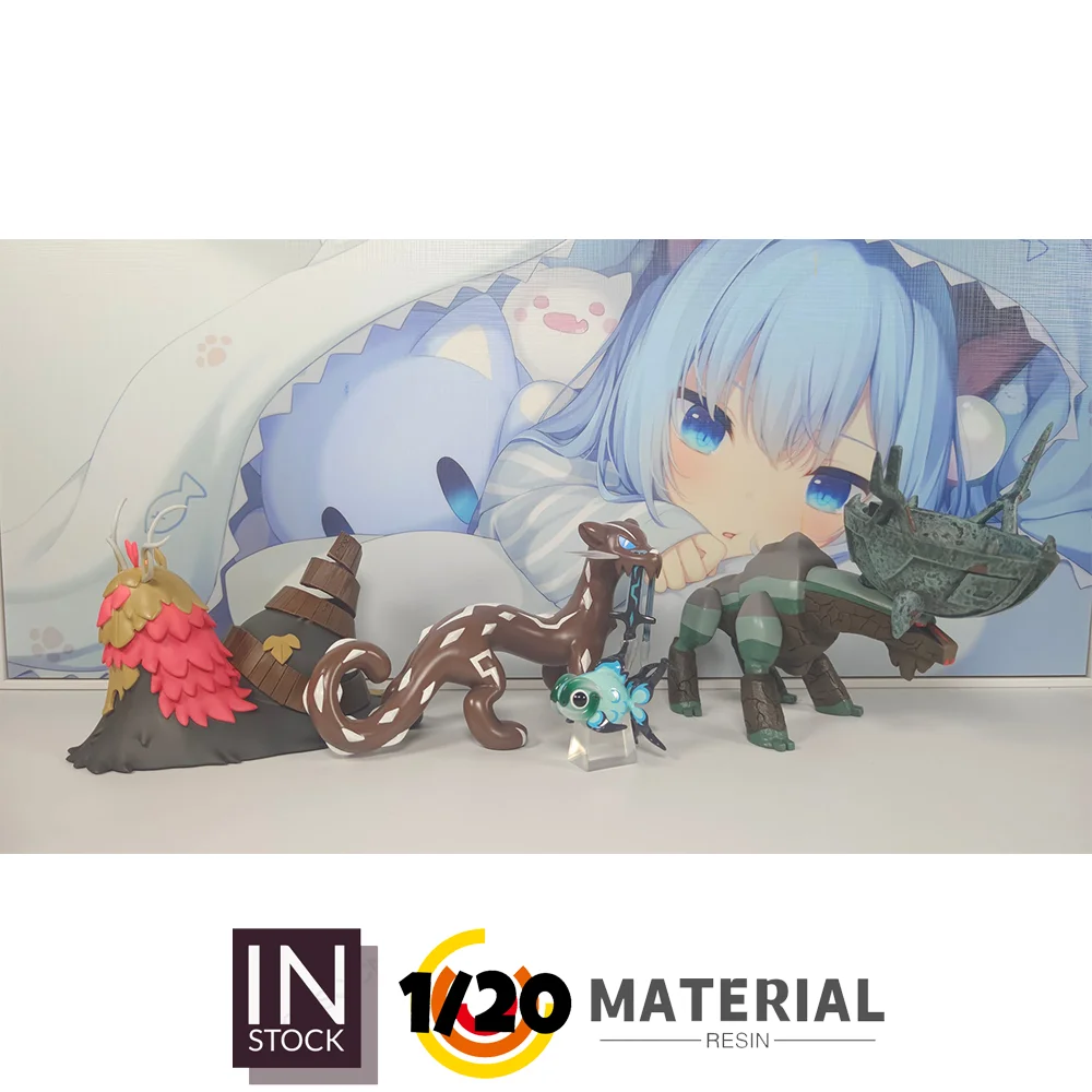 [In Stock] 1/20 Resin Figure [UU] - Wo-Chien & Chien-Pao & Ting-Lu & Chi-Yu