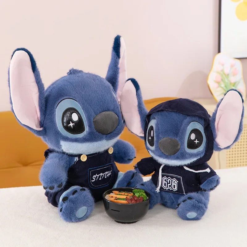 

Disney 35-45cm Lilo and Stitch Plush Toys Anime Plushie Stuffed Cartoon Uniform Stich Dolls Kawaii Pillow Kids Birthday Gifts