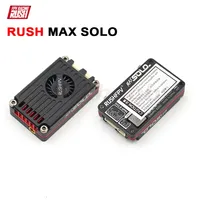 RUSH TANK MAX SOLO 5.8GHz 2.5W High Power 48CH VTX Video Transmitter with CNC shell for RC FPV Long Range Fixed-wing Drones DIY